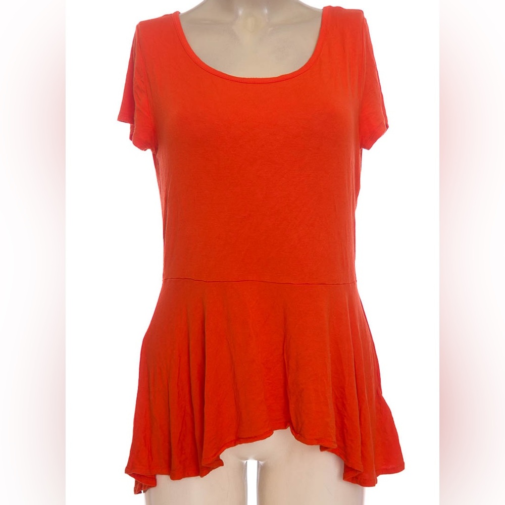 MICHAEL Michael Kors Vibrant Orange Short Sleeve Top
